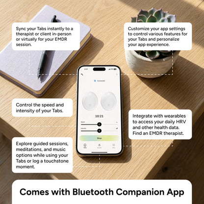 Wevana Tabs EMDR-inspired tappers for stress and sleep